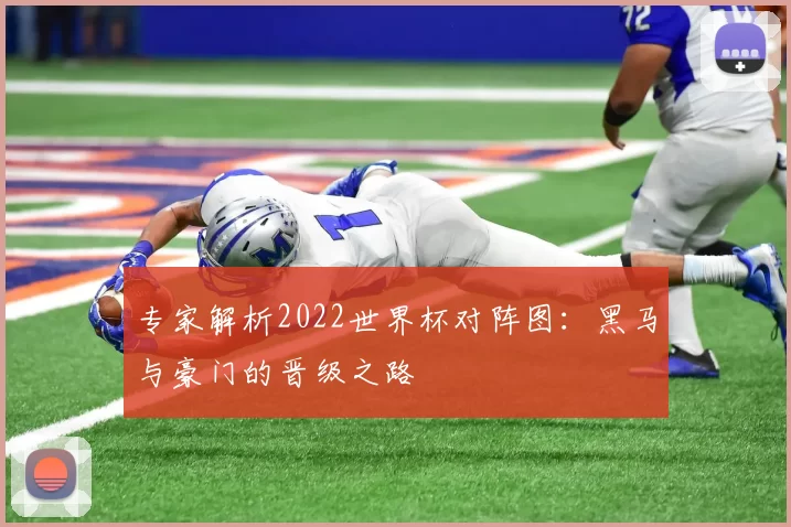 专家解析2022世界杯对阵图:黑马与豪门的晋级之路