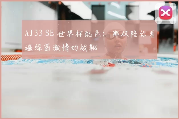AJ33 SE 世界杯配色：那双陪你看遍绿茵激情的战靴