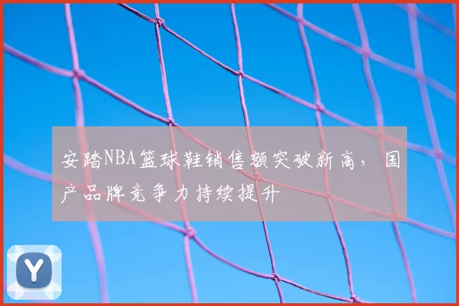 安踏NBA篮球鞋销售额突破新高,国产品牌竞争力持续提升