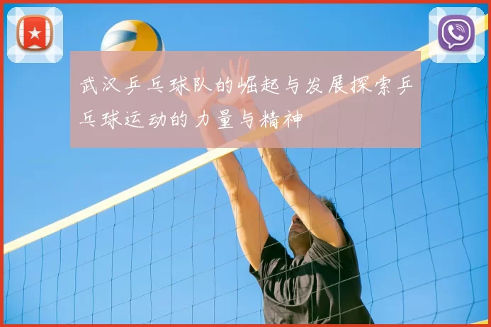 武汉乒乓球队的崛起与发展探索乒乓球运动的力量与精神